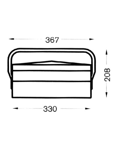 CAJA HERRAMIENTAS METAL