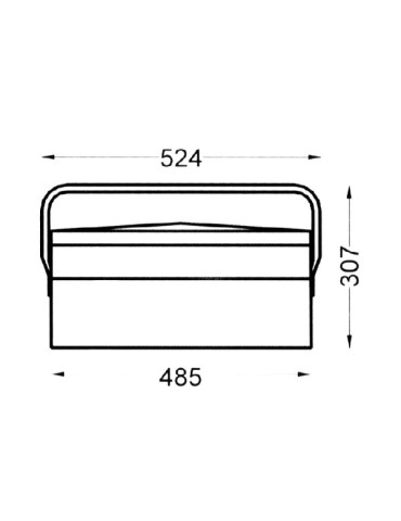 CAJA HERRAMIENTAS METAL