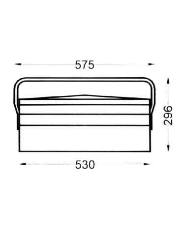 CAJA HERRAMIENTAS METAL