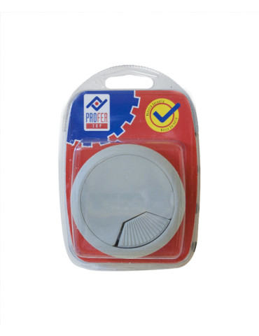TAPON PASACABLES GRIS BL 1PZ