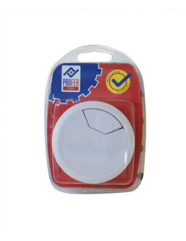 TAPON PASACABLES BLANCO BL 1PZ