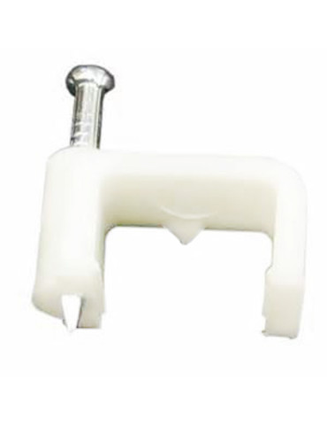 GRAPA PLASTICO BLANCO 0-1 C/10