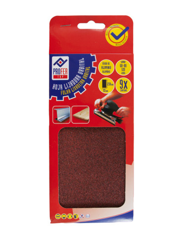 PLIEGO LIJADORA ORB PQ9 S/A