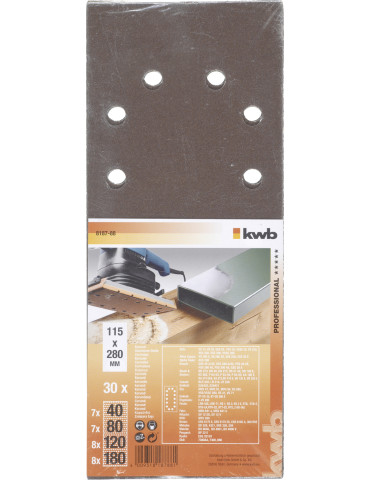 PLIEGO LIJADORA ORB SURT PQ 30