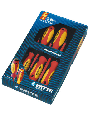 DESTORNILLADOR VDE 1000V JGO 5