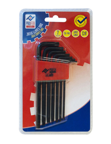 LLAVE TORX LARGA JGO 7PZ