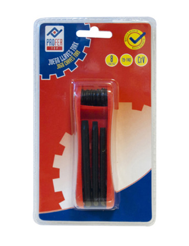 LLAVE TORX NAVAJA JGO 8PZ