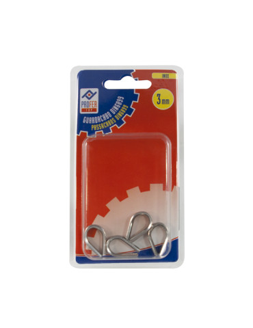 GUARDACABO INOXIDABLE BL.4 PZS