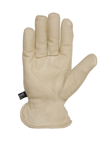 GUANTE CUERO INVIERNO THINSUL.