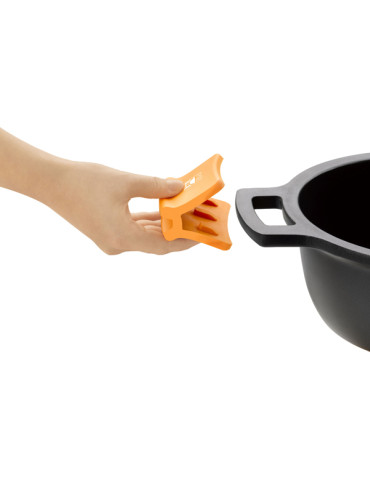 AGARRADOR SILICONA MEDIA. BL.2
