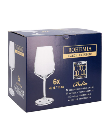 COPA VINO CRISTAL BELIA SET 6