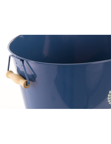 CUBO METAL BOTELLIN OVALADO