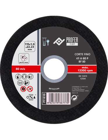 DISCO C FINO INOX PLANO