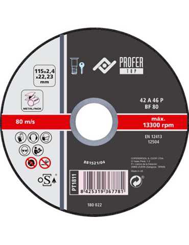 DISCO C H MET/INOX A46