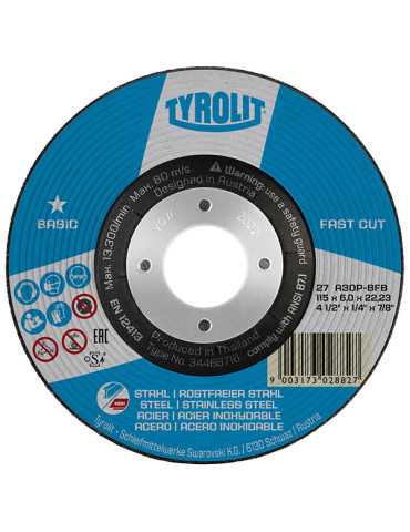 DISCO DESBASTE ACERO 27