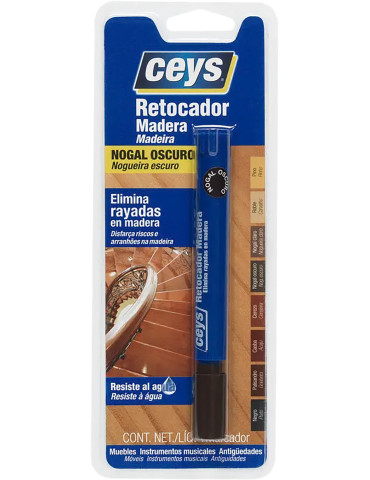 RETOCADOR MADERA NOGAL CLARO