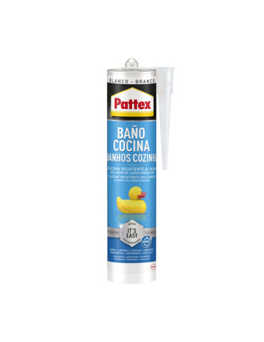 SILICONA COCINA BAÑO BLANCA