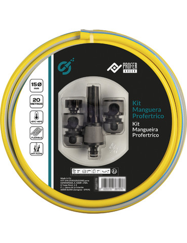KIT MANGUERA PROFERTRICO 3 CAPAS 15