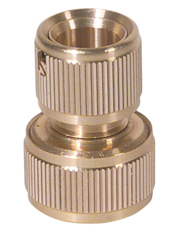 CONECTOR RAPIDO AQUASTOP LATON