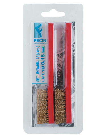 CEPILLO LIMPIABUJIA LATON 2 UD
