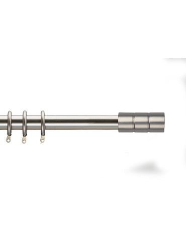 BARRA METAL EXT KIT KANSAS NIQUEL