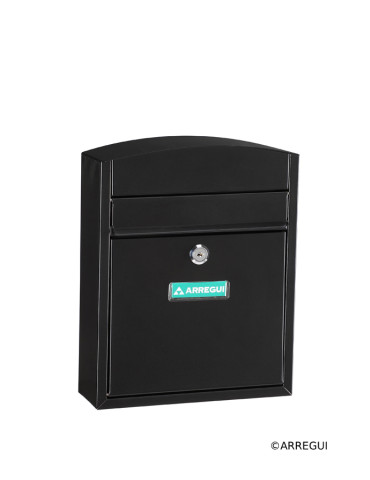 BUZON EXTERIOR ACERO NEGRO