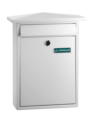 BUZON EXTERIOR ACERO BLANCO