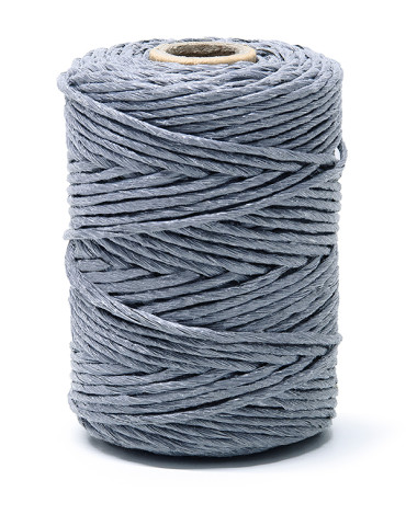 RAFIA POST CONSUMO 400GR 1,7MM GRIS