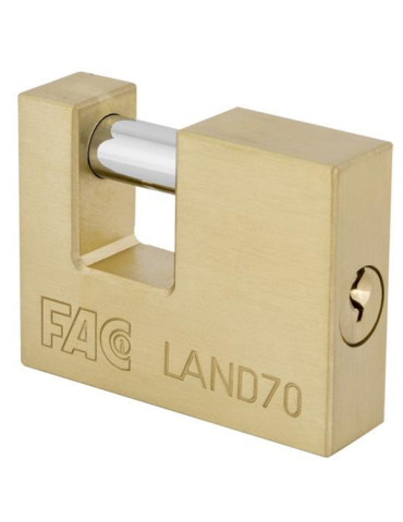 CANDADO LATON RECTANGULAR