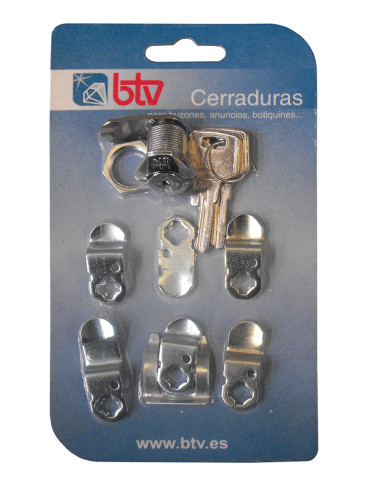 CERRADURA BUZON CROM BLIS N 1