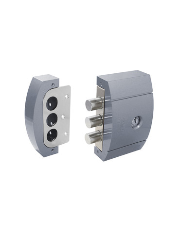 CERRADURA SOBREP SEG T60 ALUM