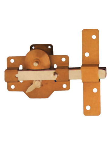 CERROJO SEGURIDAD ORO C/PALANC