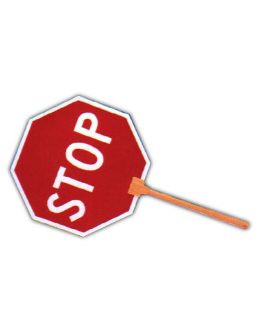 SEÑAL OBRA STOP/PASO M/ALUMIN