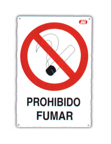 SEÑAL FIJA PROHIBIDO FUMAR