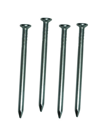 PUNTAS ACERO C/PLANA ZN C/500