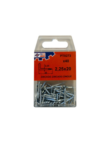ESCARPIAS ACERO ZN C/7 PZS