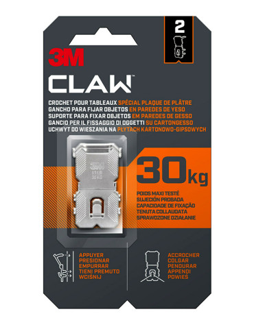 CUELGACUADRO S/CLAVO PLADUR 2 PZS