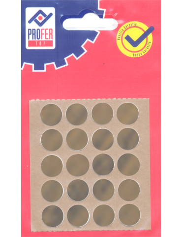 TAPON ADHESIVO NOGAL BL 20 PZ