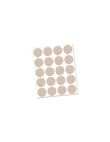 TAPON ADHESIVO TEXTIL BEIGE BL 20