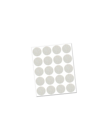 TAPON ADHESIVO TEXTIL CLARO BL20