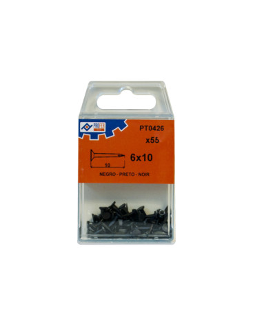 TACHUELA NEGRA C/40 PZS