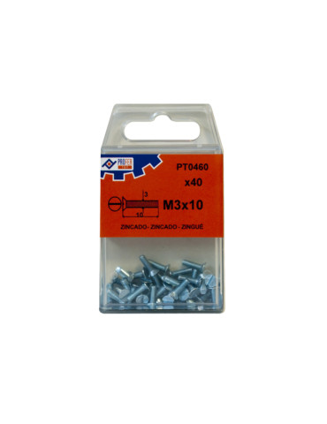 TORNILLO C/P DIN963 ZN C/5 PZ