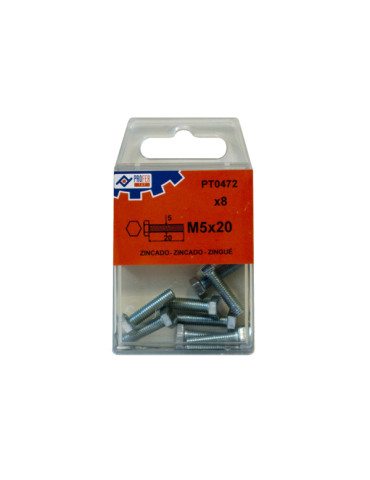 TORNILLO DIN933 C/EXAG ZN C/3