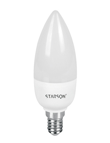 LAMPARA LED VELA E-14 C 450lm