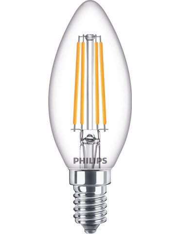 LAMPARA LED VELA E14 LC 2700K 806LM TRANSP FIL
