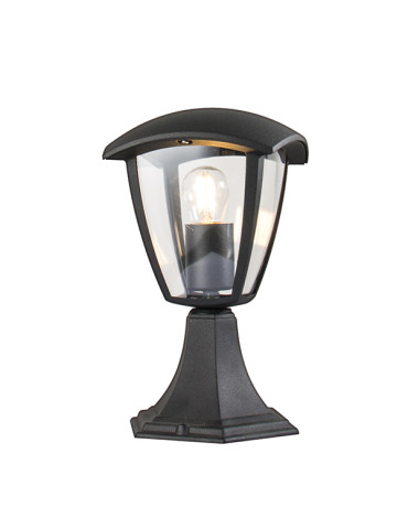 FAROL SOBREMURO EXTERIOR NEGRO