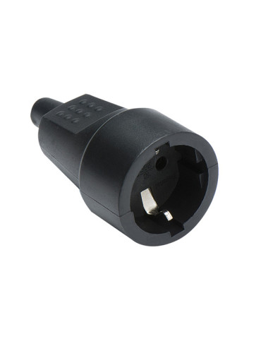 BASE CAUCHO TT 16A NEGRO