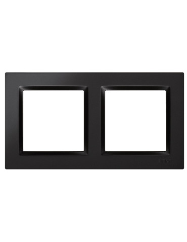 MARCO 2 ELEMENTOS NEGRO