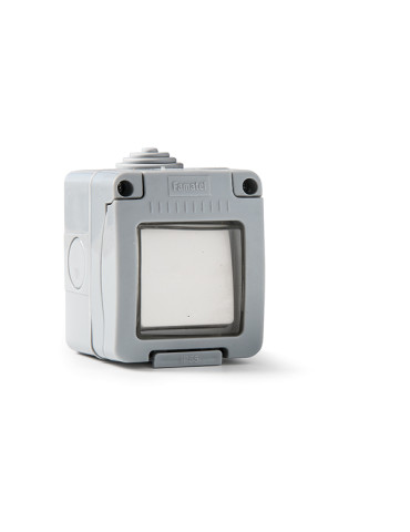 CONMUTADOR SUPERFICIE ESTANCO C/LUZ IP55