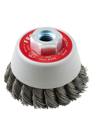 CEPILLO TAZA TRENZADO F25 M14